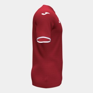 JOMA TOLETUM IV SHORT SLEEVE T-SHIRT RED WHITE
