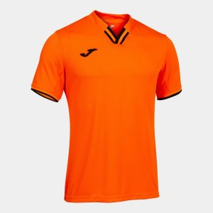 JOMA TOLETUM IV SHORT SLEEVE T-SHIRT ORANGE BLACK