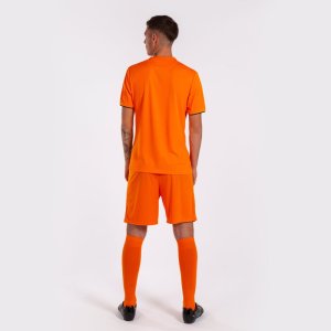JOMA TOLETUM IV SHORT SLEEVE T-SHIRT ORANGE BLACK