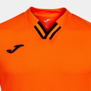 JOMA TOLETUM IV SHORT SLEEVE T-SHIRT ORANGE BLACK