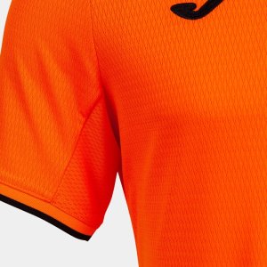 JOMA TOLETUM IV SHORT SLEEVE T-SHIRT ORANGE BLACK