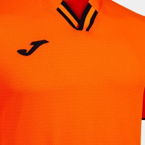 JOMA TOLETUM IV SHORT SLEEVE T-SHIRT ORANGE BLACK