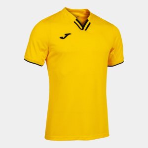 JOMA TOLETUM IV SHORT SLEEVE T-SHIRT YELLOW BLACK