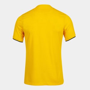 JOMA TOLETUM IV SHORT SLEEVE T-SHIRT YELLOW BLACK