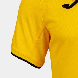 JOMA TOLETUM IV SHORT SLEEVE T-SHIRT YELLOW BLACK