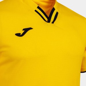 JOMA TOLETUM IV SHORT SLEEVE T-SHIRT YELLOW BLACK