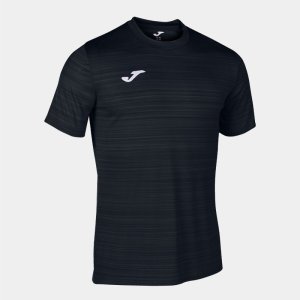 JOMA GRAFITY III SHORT SLEEVE T-SHIRT BLACK