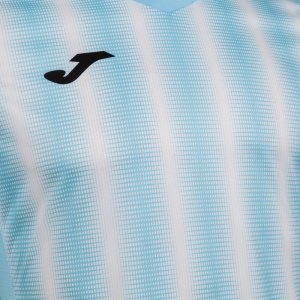 JOMA INTER II SHORT SLEEVE T-SHIRT SKY BLUE WHITE