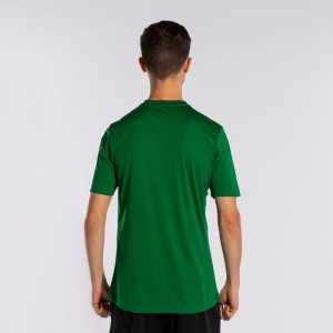 JOMA INTER II SHORT SLEEVE T-SHIRT GREEN WHITE