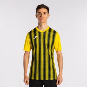 JOMA INTER II SHORT SLEEVE T-SHIRT YELLOW BLACK