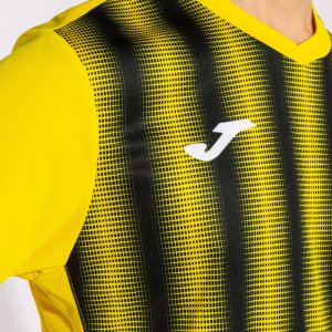 JOMA INTER II SHORT SLEEVE T-SHIRT YELLOW BLACK