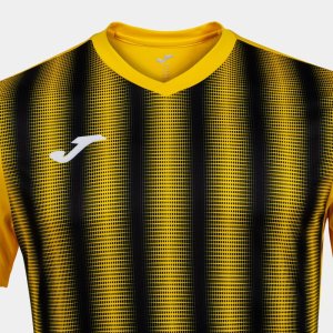 JOMA INTER II SHORT SLEEVE T-SHIRT YELLOW BLACK
