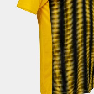 JOMA INTER II SHORT SLEEVE T-SHIRT YELLOW BLACK