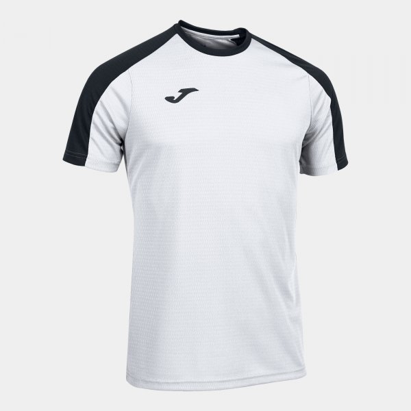 JOMA ECO CHAMPIONSHIP SHORT SLEEVE T-SHIRT WHITE BLACK