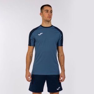 JOMA ECO CHAMPIONSHIP SHORT SLEEVE T-SHIRT BLUE NAVY