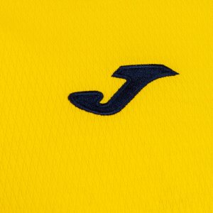 JOMA ECO CHAMPIONSHIP SHORT SLEEVE T-SHIRT YELLOW NAVY