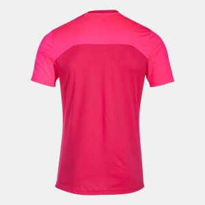 JOMA WINNER II SHORT SLEEVE T-SHIRT FLUOR PINK
