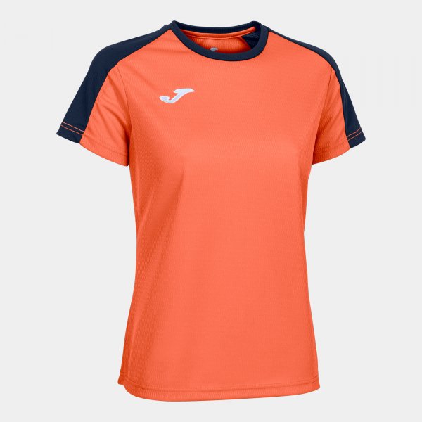 JOMA ECO CHAMPIONSHIP SHORT SLEEVE T-SHIRT FLUOR ORANGE NAVY