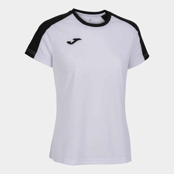 JOMA ECO CHAMPIONSHIP SHORT SLEEVE T-SHIRT WHITE BLACK