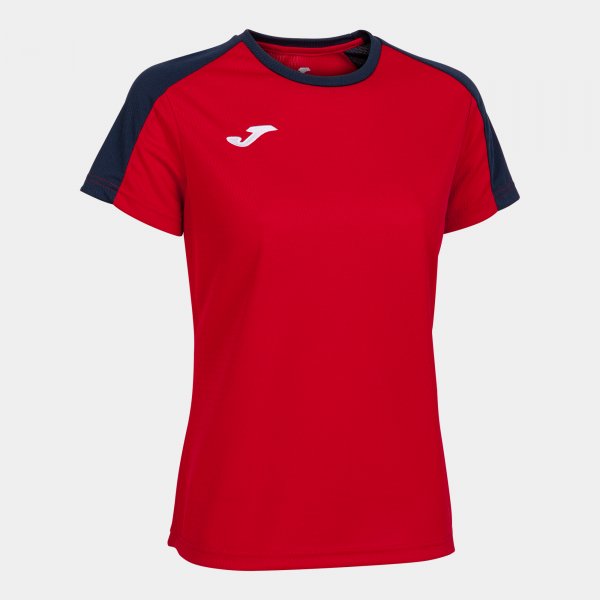 JOMA ECO CHAMPIONSHIP SHORT SLEEVE T-SHIRT RED NAVY
