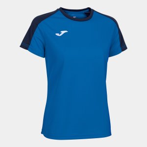 JOMA ECO CHAMPIONSHIP SHORT SLEEVE T-SHIRT ROYAL NAVY