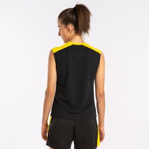 JOMA ECO CHAMPIONSHIP TANK TOP BLACK YELLOW