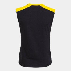 JOMA ECO CHAMPIONSHIP TANK TOP BLACK YELLOW