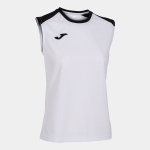 JOMA ECO CHAMPIONSHIP TANK TOP WHITE BLACK