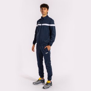 JOMA DANUBIO TRACKSUIT NAVY WHITE