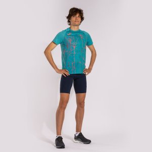 JOMA ELITE IX SHORT SLEEVE T-SHIRT TURQUOISE