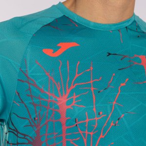 JOMA ELITE IX SHORT SLEEVE T-SHIRT TURQUOISE