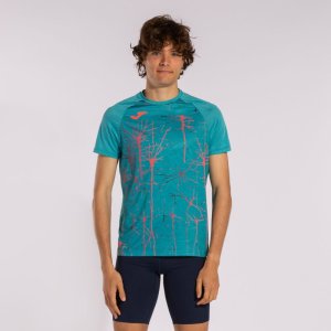 JOMA ELITE IX SHORT SLEEVE T-SHIRT TURQUOISE