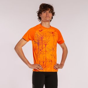 JOMA ELITE IX SHORT SLEEVE T-SHIRT ORANGE