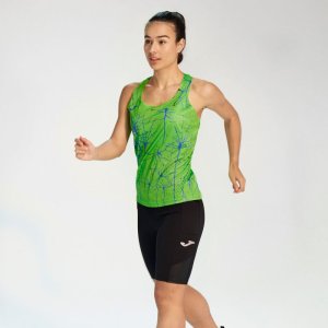 JOMA ELITE IX TANK TOP FLUOR GREEN
