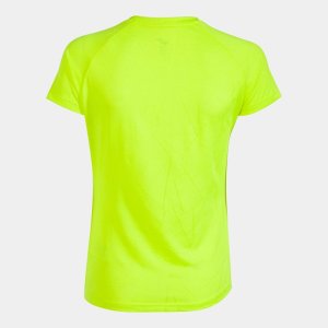JOMA ELITE IX SHORT SLEEVE T-SHIRT FLUOR YELLOW