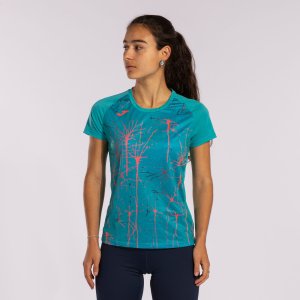 JOMA ELITE IX SHORT SLEEVE T-SHIRT TURQUOISE