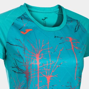 JOMA ELITE IX SHORT SLEEVE T-SHIRT TURQUOISE