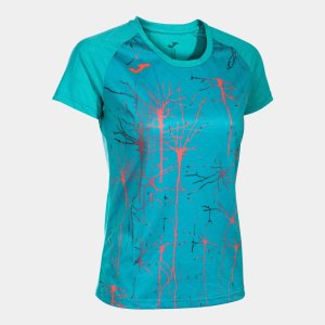 JOMA ELITE IX SHORT SLEEVE T-SHIRT TURQUOISE
