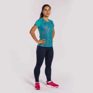 JOMA ELITE IX SHORT SLEEVE T-SHIRT TURQUOISE
