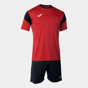 JOMA PHOENIX SET RED BLACK