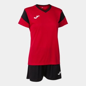 JOMA PHOENIX SET RED BLACK