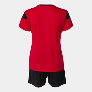 JOMA PHOENIX SET RED BLACK