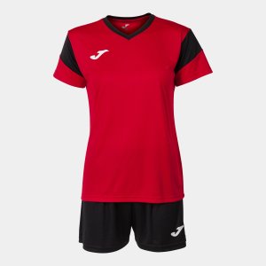 JOMA PHOENIX SET RED BLACK