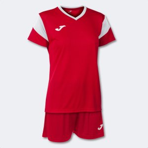 JOMA PHOENIX SET RED WHITE