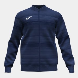 JOMA GRAFITY III FULL ZIP SWEATSHIRT NAVY
