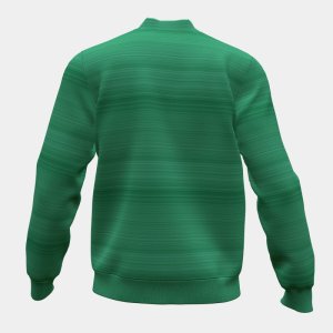 JOMA GRAFITY III FULL ZIP SWEATSHIRT GREEN