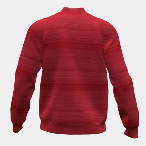 JOMA GRAFITY III FULL ZIP SWEATSHIRT RED