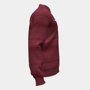 JOMA GRAFITY III FULL ZIP SWEATSHIRT BURGUNDY