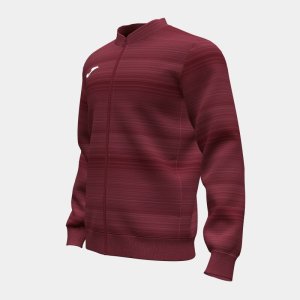 JOMA GRAFITY III FULL ZIP SWEATSHIRT BURGUNDY