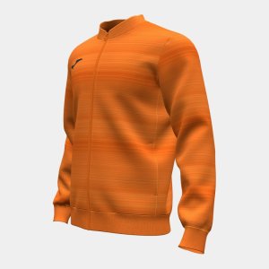 JOMA GRAFITY III FULL ZIP SWEATSHIRT ORANGE